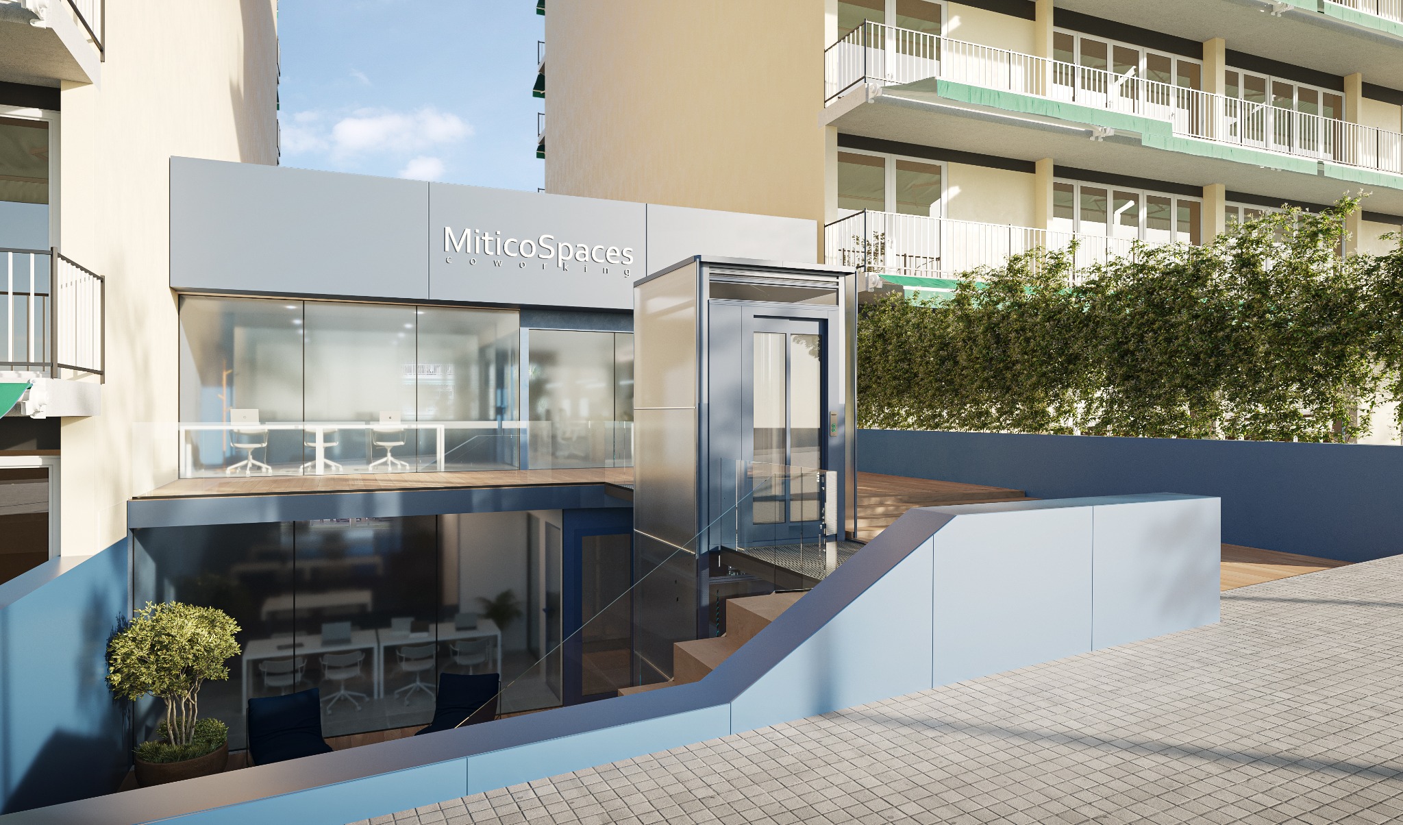 Mítico Spaces Fachada y acceso exterior en Sant Andreu de Llavaneres